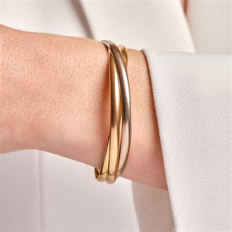 trinity cartier bracelet|cartier bracelet trinity size guide.